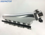 Deepmotor 2JZ-GE Billet Intake Manifold Fuel Rail 90mm Throttle Body