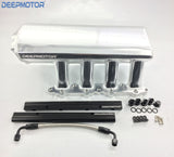 Fabricated Intake Manifold for 2011-2014 Mustang 5.0L Ford 90mm EFI+ Fuel Rails