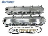 Cast Aluminum Valve Covers w/ Coil Mounts for GM LT GEN V 5.3 6.2 LT1 LT4 Sliver