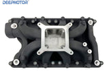 Deepmotor Air Gap Single Plane Intake Manifold for SBF Ford 351W V8 Black