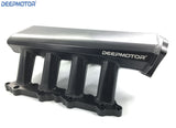 Fabricated Intake Manifold for 2011-2014 Mustang 5.0L Ford 90mm Fuel Rails Black