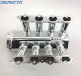 Fabricated Intake Manifold for 2011-2014 Mustang 5.0L Ford 90mm EFI+ Fuel Rails