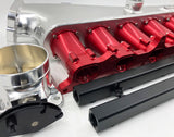 Deepmotor CNC 2JZ-GE Intake Manifold Fuel Rail Throttle Body Set 12 Injectors